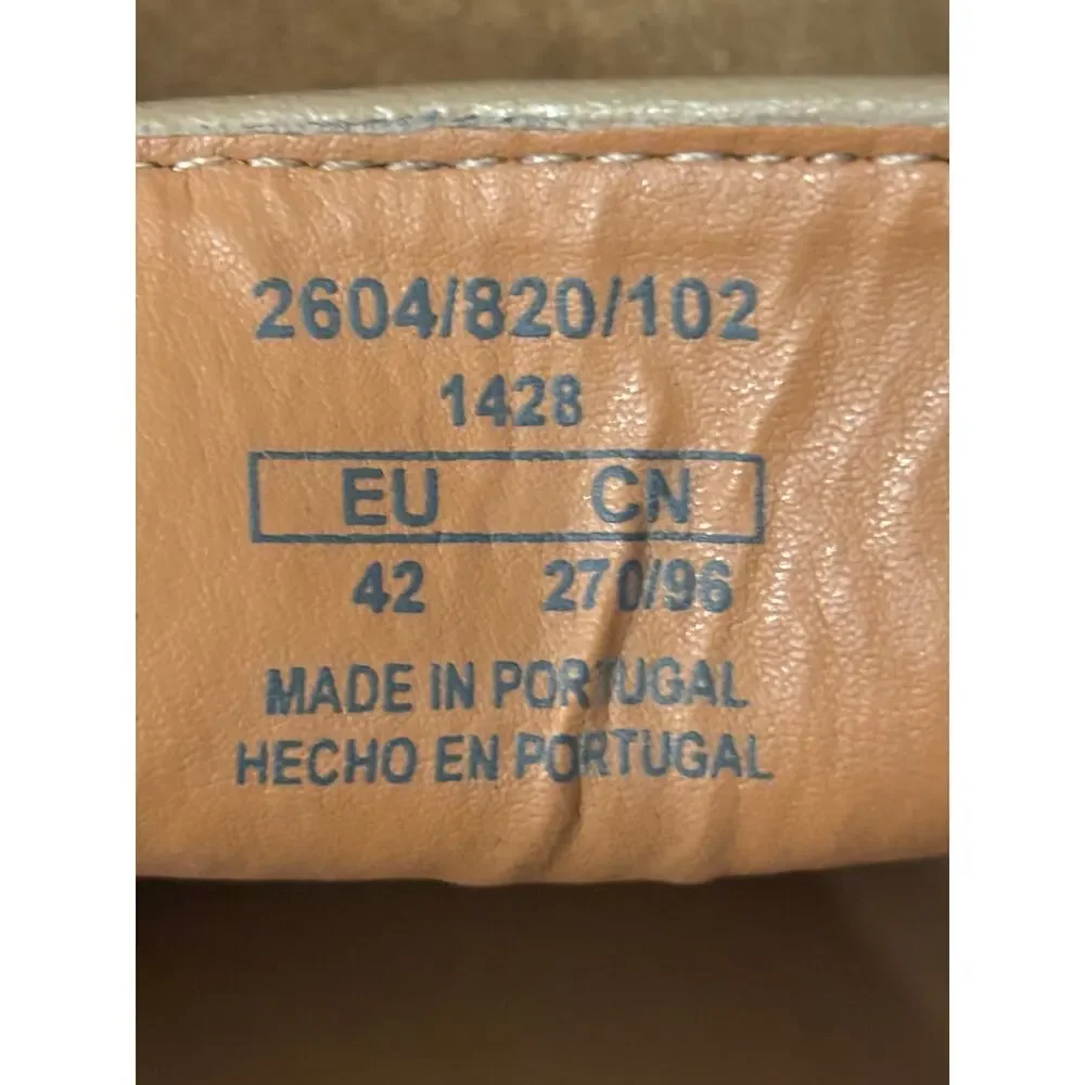 Zara Men's Tan Suede Loafers - EU 42 / US 9 Slip-On Shoes